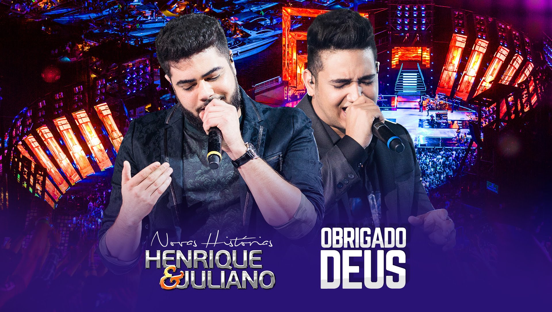 OBRIGADO DEUS (LETRA) - Henrique e Juliano - Minhas Letras